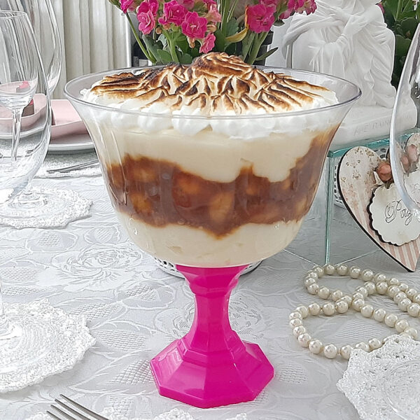 Taça de Banana Caramelada