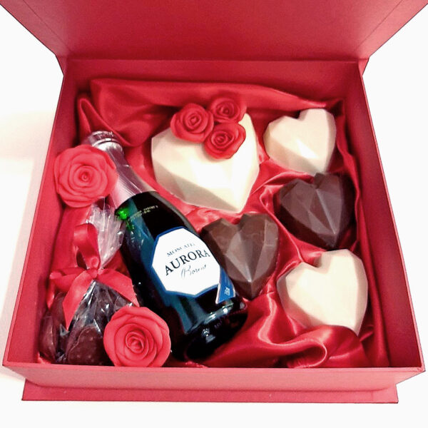 Kit Luxo Chocolates & Champagne